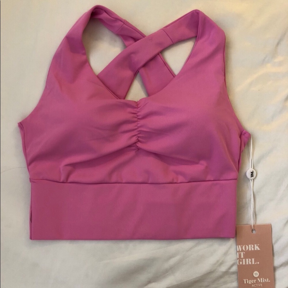tiger mist work out top